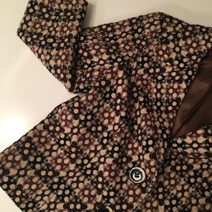 Sigrid Olsen Tweed 3/4 Sleeve Jacket